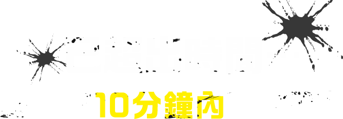 已超出時間…努力在10分鐘內完成吧！